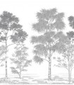 Panoramique POESIE PRINTANIERE NOIR 250x310 - Collection BALADE - CASELIO - Réf. BLD106169002