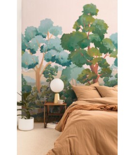 Panoramique L ETE INDIEN VERT _M 200x280 - Collection BALADE - CASELIO - Réf. BLD106157703