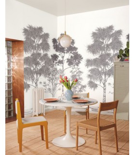 Panoramique POESIE PRINTANIERE NOIR 250x280 - Collection BALADE - CASELIO - Réf. BLD106169001