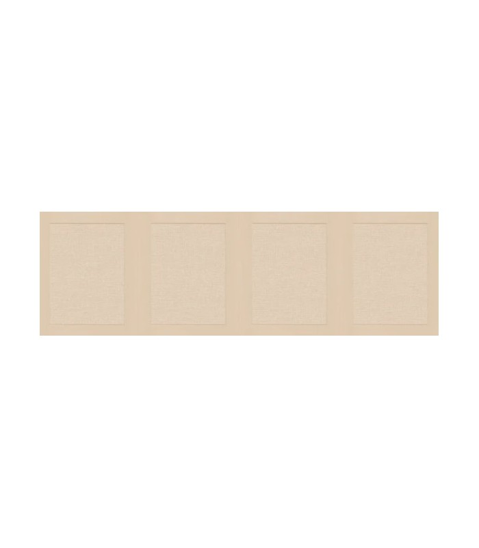 Panoramique SOUBASSEMENT JUTE S BEIGE - Collection RELIEFS - CASELIO - Réf. RLF105221010