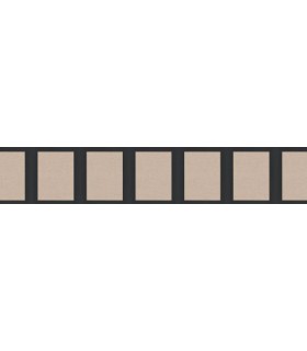 Panoramique SOUBASSEMENT JUTE M NOIR - Collection RELIEFS - CASELIO - Réf. RLF105239090