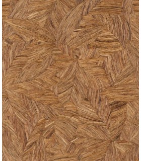 Panoramique WOOD LEAVES MARRON M 212 x 280 - Collection RELIEFS - CASELIO - Réf. RLF106172026