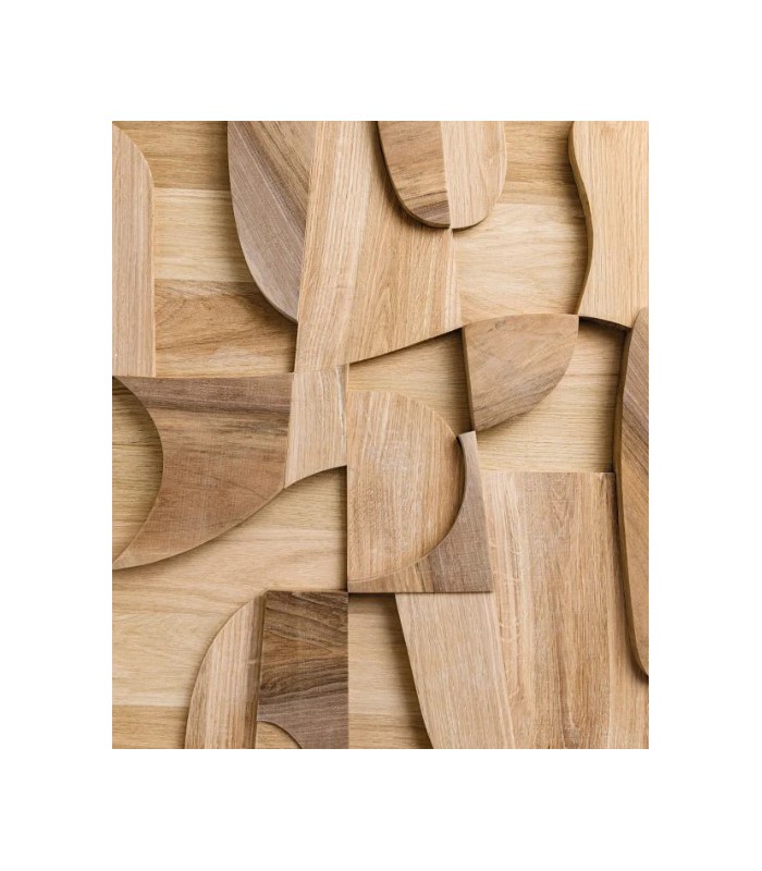 Panoramique MARQUETRY MARRON M 212 x 280 - Collection RELIEFS - CASELIO - Réf. RLF106192026