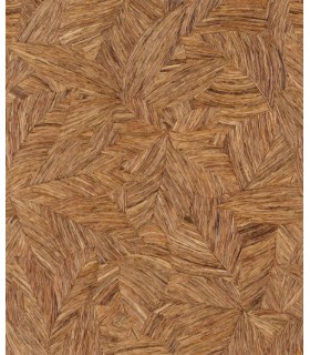 Panoramique WOOD LEAVES MARRON L 212 x 310 - Collection RELIEFS - CASELIO - Réf. RLF106172027