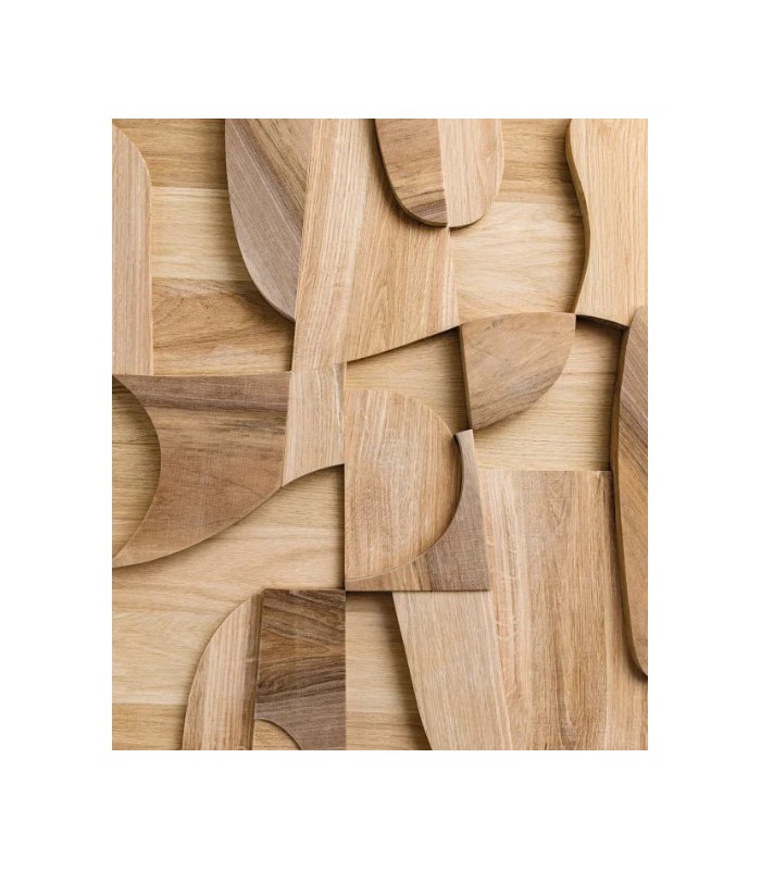 Panoramique MARQUETRY MARRON L 212 x 310 - Collection RELIEFS - CASELIO - Réf. RLF106192027
