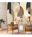 Panoramique FABRIC ARCH BEIGE S 212 x 250 - Collection RELIEFS - CASELIO - Réf. RLF106291025