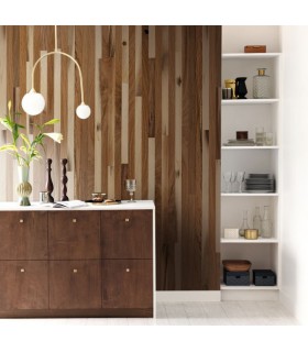 Panoramique WOODWALL MARRON S 212 x 250 - Collection RELIEFS - CASELIO - Réf. RLF106422025