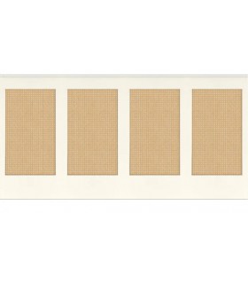 Panoramique CANEWORK BASE S BLANC - Collection RELIEFS - CASELIO - Réf. RLF106230007