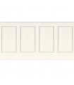Panoramique MOULDING BASE S BLANC - Collection RELIEFS - CASELIO - Réf. RLF106350005