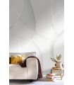 Panoramique PLASTER VOLUMN BLANC L 212 x 310 - Collection RELIEFS - CASELIO - Réf. RLF106380027