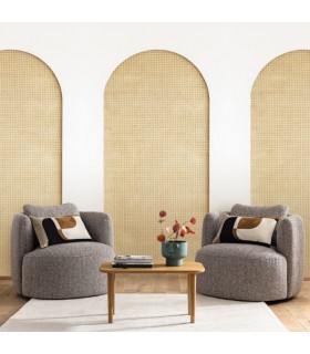 Panoramique CANEWORK ARCH BLANC S 159X250 - Collection RELIEFS - CASELIO - Réf. RLF106200034