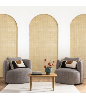 Panoramique CANEWORK ARCH BLANC M 159X280 - Collection RELIEFS - CASELIO - Réf. RLF106200035