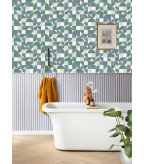 Panoramique CONCRETE BASE S GRIS - Collection RELIEFS - CASELIO - Réf. RLF106269023