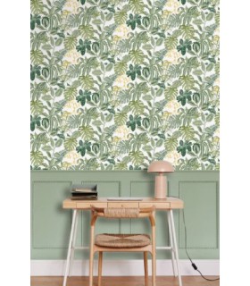 Panoramique MOULDING BASE S VERT - Collection RELIEFS - CASELIO - Réf. RLF106357070