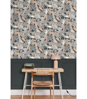 Panoramique MOULDING BASE S NOIR - Collection RELIEFS - CASELIO - Réf. RLF106359098