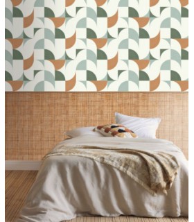 Panoramique STRAIGHT BASE S MARRON - Collection RELIEFS - CASELIO - Réf. RLF106402014