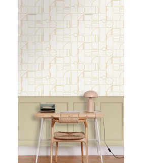 Panoramique MOULDING BASE M BEIGE - Collection RELIEFS - CASELIO - Réf. RLF106361059