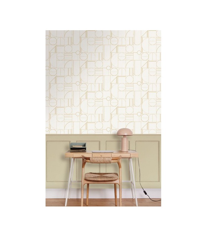 Panoramique MOULDING BASE M BEIGE - Collection RELIEFS - CASELIO - Réf. RLF106361059