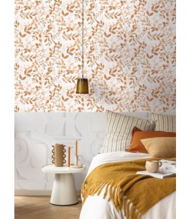 Panoramique MINERAL BASE M BLANC - Collection RELIEFS - CASELIO - Réf. RLF106430006