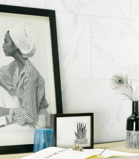 Dalle de revêtement mural PVC AMPARA  65 cm x 37,5 cm