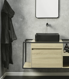 Panneau mural PVC REVELA KAMINA   90 cm x 260 cm