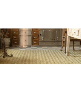 Revêtement de sol Jonc de mer naturel - Inca N3001- à la coupe sur mesure - Largeur 4 mètres
