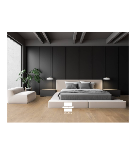 Parquet chêne contrecollé Expert Perle 180 huilé bois brut