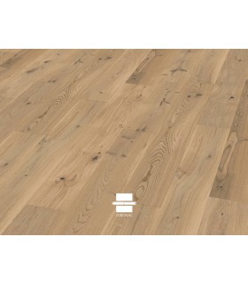 Parquet contrecollé chêne rustique brossé Expert Invisible 140