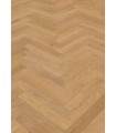 Parquet bâton rompu Tourny verni brossé naturel Soboplac