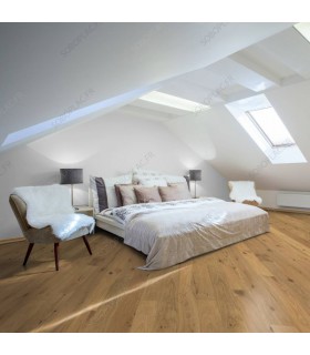 Parquet contrecollé chêne français huilé vieilli O’Tantik Nuda 12 mm