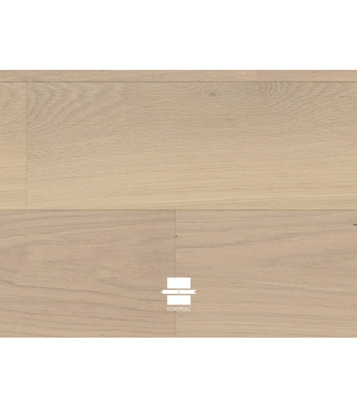 Parquet contrecollé chêne Noirmoutier huilé aspect bois brut 1,67M2