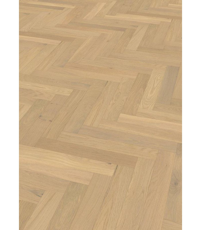 Parquet contrecollé bâton rompu chêne Tourny verni 0,58M2