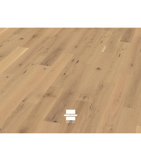 Soboplac - Parquet contrecollé - Manon - aspect bois brut chêne - Finition vernis - 14 X 130 X 1092 mm