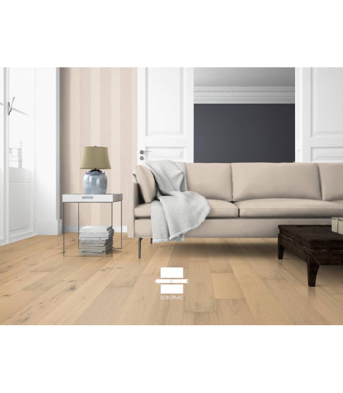 Parquet contrecollé chêne Cap Ferret 14 mm huilé aspect bois brut 2,88M2