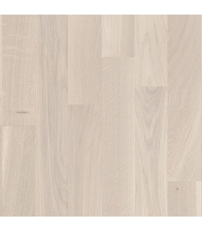 Parquet contrecollé Les Essentiels 3 Frises Chêne Authentique Albâtre 1180 x 210 x 13,2 mm