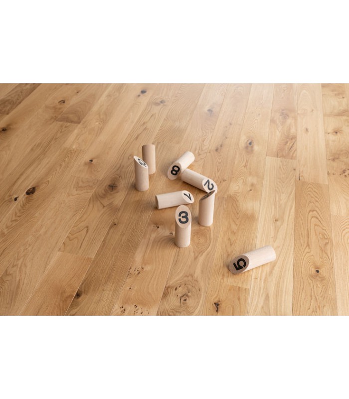 Parquet contrecollé Les Essentiels Regular Chêne Pur Nature 1180 x 130 x 11 mm