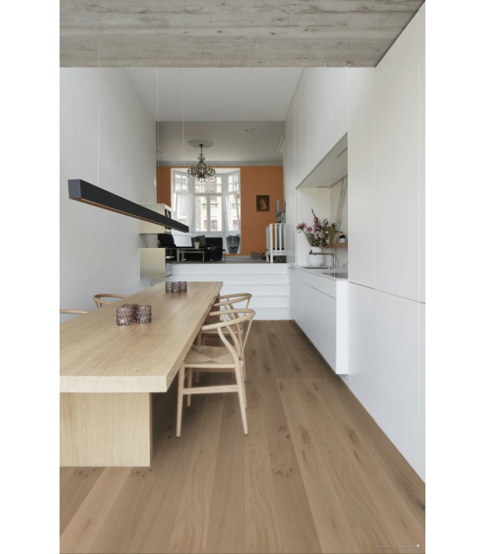Berry Alloc Parquet Les Exclusifs XL Long - Chêne Authentique 01 Lagune - réf. 61001077 - 164 x 1980 x 14 mm