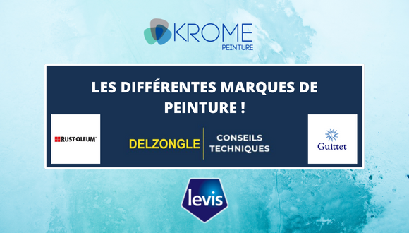 Quelles sont les différentes marques de peinture ?