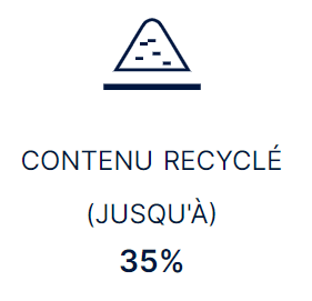 contenu recyclé 35%