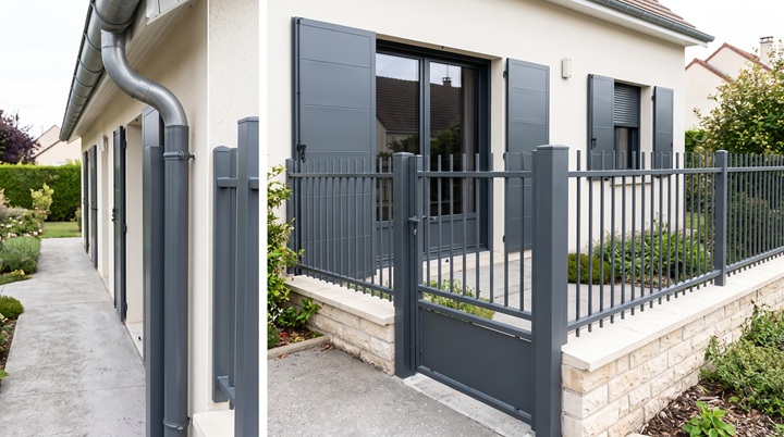 Primaire d'accrochage et peinture pour aluminium, galva et zinc