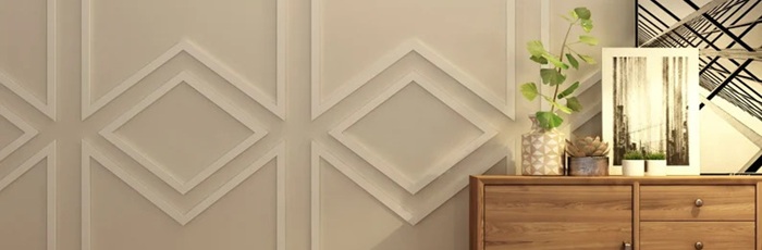 Moulures décoratives bannière Delzongle