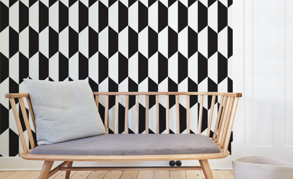 Papier Peint Géométrique | Papier Peint Casadeco / Elitis / Casamance