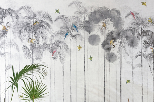 acheter papier peint tropical Masureel