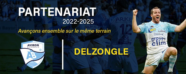Partenariat Aviron Bayonnais Delzongle Aquitaine Anglet