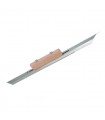 REGLE EXTENSIBLE INOX 0,63 A 1