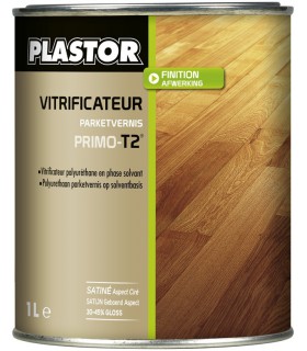 Plastor Vitrificateur polyuréthane Primo - T2 - Satiné Aspect Ciré