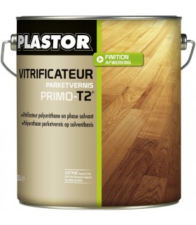 Plastor Vitrificateur polyuréthane Primo - T2 - Satiné Aspect Ciré
