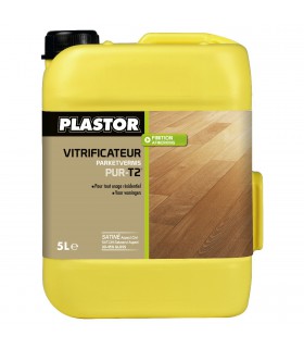 Plastor Vitrificateur polycarbonate Pur - T2 - Satiné - Aspect Ciré