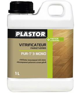 Plastor Vitrificateur Monocomposant Pur - T3 - Mono Extra-Mat - Aspect Brut
