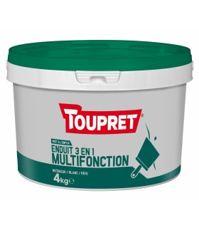 Enduit 3 en 1 multifonction pâte Toupret